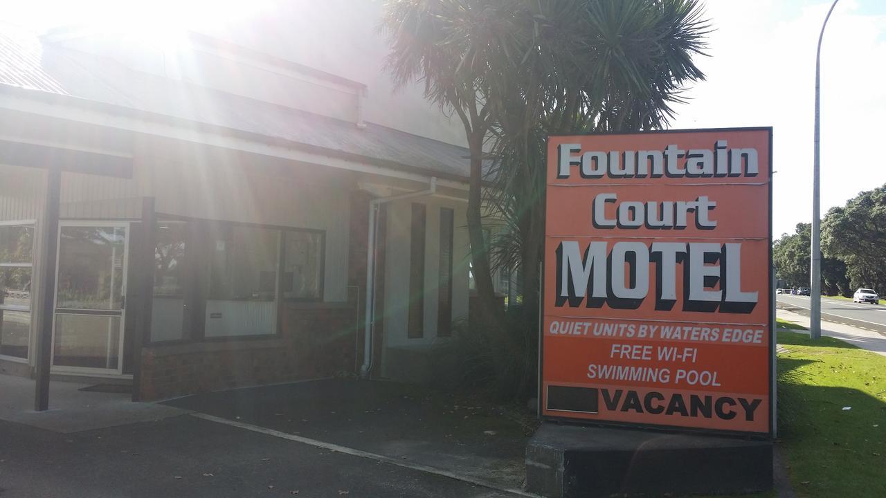 Fountain Court Motel Tauranga Exterior foto